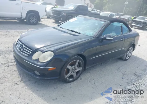 2005 Mercedes-Benz Clk 500 из США, поврежденный, VIN WDBTK75J55F123703
